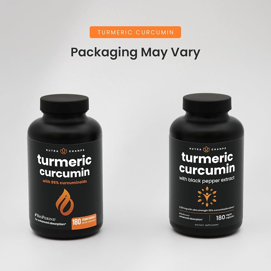 Amazon.com: NutraChamps Turmeric Curcumin with Black Pepper